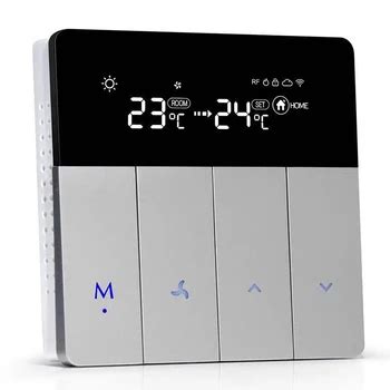 hvac modbus digital thermostat air conditioning systems  pipe smart wifi room android