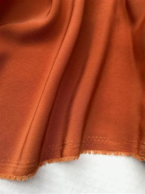 fluid polyester crepe fabric etsy