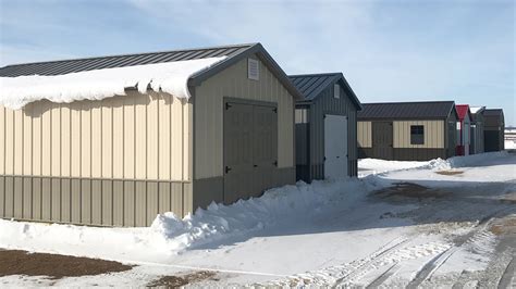 Dakota Storage Buildings Delano Minnesota Shed Display Lot