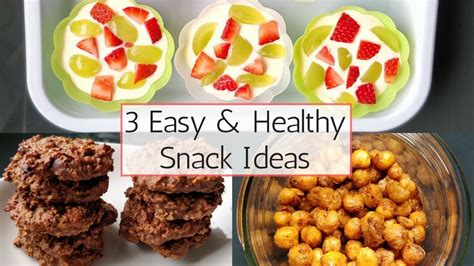 3 Easy Healthy Snack Ideas For Weight Loss Diet Friendly Snacks