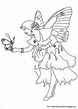 Coloring Pages Princess Fairies Fairy Kids Butterfly Fantasy Disney Printable Color Print Getcolorings Boys sketch template