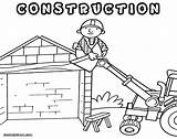 Construction Coloring Pages Site Getcolorings Getdrawings Drawing sketch template