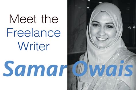 meet  freelance writer samar owais freelancewriting