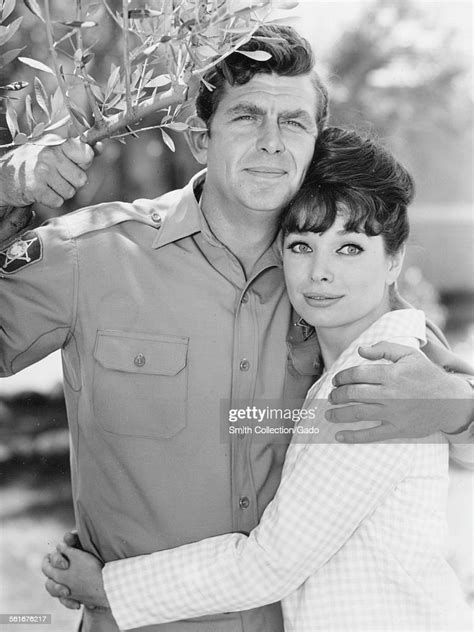 aneta corsaut and andy griffith embracing november 16 1964 photo d