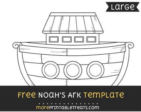 noahs ark template large