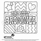 Scout Brownie Scouts Brownies Miracle sketch template