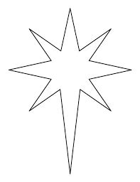 star template christmas star crafts star template christmas stencils