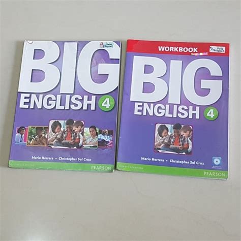 jual buku big english  pearson set isi  student book workbook peg   lapak artshop links