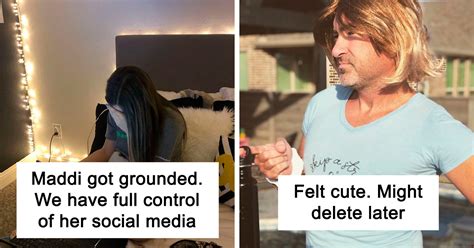 dad punishes teen daughter by taking over her social media for 2 weeks his posts receive more