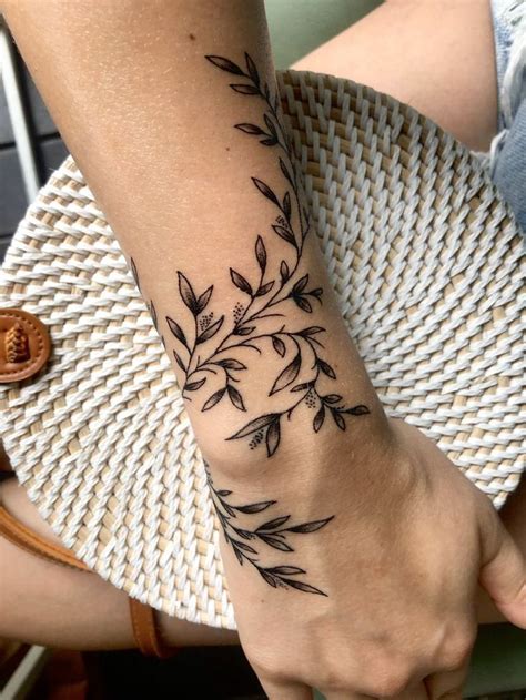 Wraparound Vines Wrap Around Wrist Tattoos Wrap Around Tattoo Tattoos
