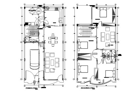 120 Square Meter House Layout Plan Autocad Drawing Dwg File Cadbull