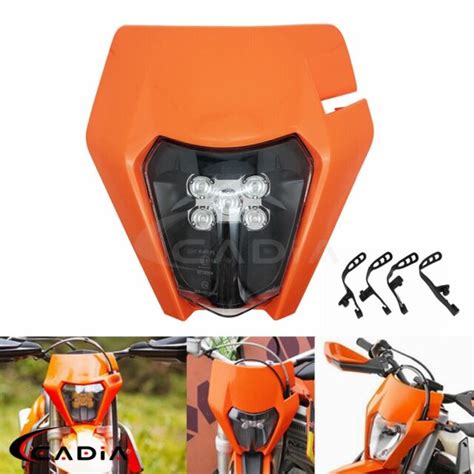 tusk led helmet light kit  light  battery motorcycle dirt bike  color ebay