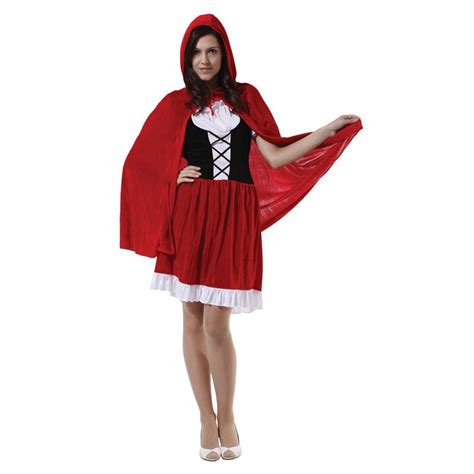 little red riding hood christmas carnival halloween costumes for women