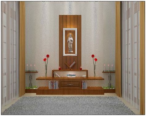 prayer room  architects  kerala interior design pinterest home design  home