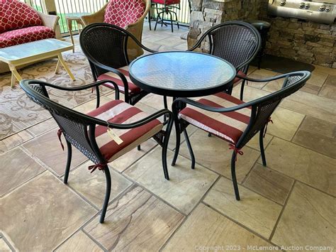 mclemore auction company auction indoor outdoor furniture