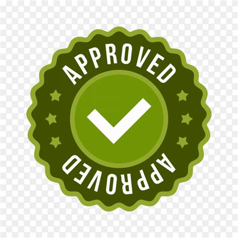 approved label sticker icon  transparent background png similar png