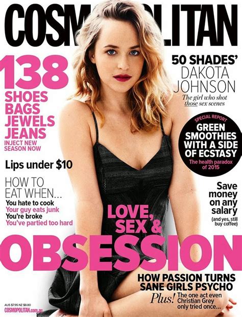 Dakota Johnson Cosmopolitan Australia Cover April 2015