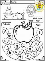 Alphabet Worksheets Preschool Grade Pre Activities Kindergarten First Learning 1st Kids Letter Primer Letters Writing Words Fruits Animals Literacy Freebies sketch template