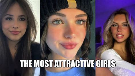 The Most Attractive Girls From Tik Tok Beautiful Women Compilation