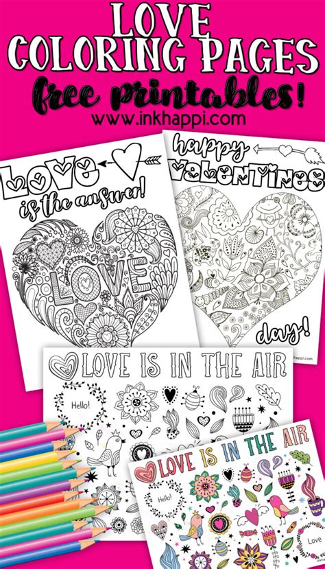 love coloring pages love   answer inkhappi
