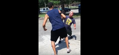 Short Dude And Giant Dude Fight To The Death Over A Pop