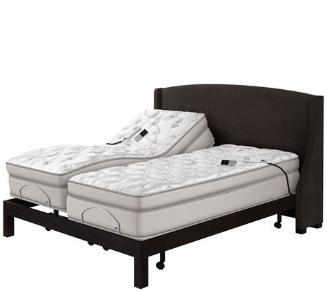 sleep number  legacy split king adjustable mattress set qvccom