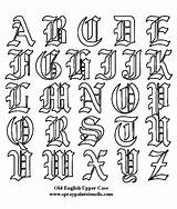 Tattoo Fonts Font sketch template