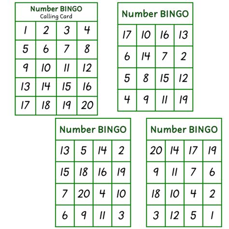 bingo numbers     bingo bingo board vocabulary activities