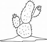Cactus Coloring Pages Color Sheet Printables Cute Drawings Presenting Below Them Projects Some sketch template