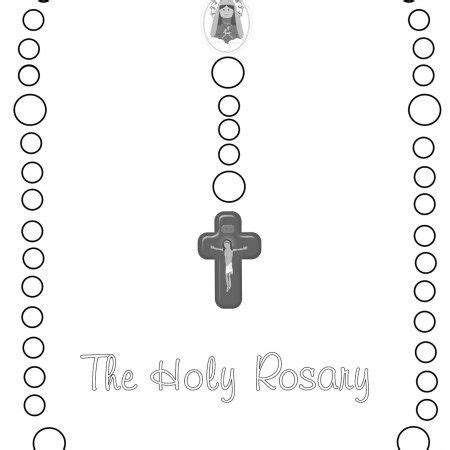 joe blog rosary coloring page