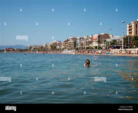 el arenal beach mallorca balearic islands spain stock photo alamy