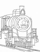 Locomotora Vapor Hellokids Trem Ausmalbilder Antigo Dampflokomotive Ausmalen Locomotive Línea sketch template