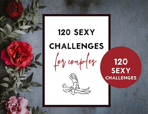 sex game 120 sex challenges printable kinky game for couples etsy