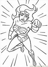 Coloring Wonder Woman Pages Printable Online Print sketch template