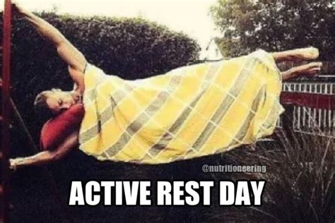 active rest day meme rest day meme rest days workout memes
