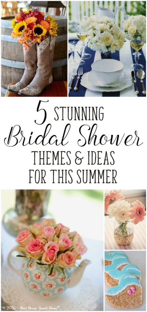 stunning bridal shower ideas   summer neat house sweet home