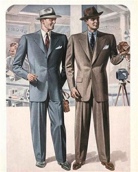 Pressedandcollared 1940s Mens Suits Vintage Mens Fashion Stylish