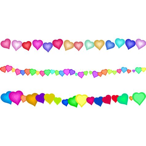 heart page border  svg