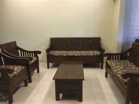 perabot kayu jati    seaters furniture home living furniture