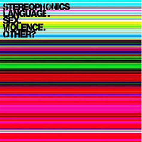 Stereophonics Language Sex Violence Other Vinyl Lp Album Discogs