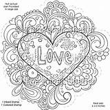 Adults Trippy Peace Doodle Abecedario Coloriage Coeur Psychedelic Letscolorit Thepapershelter Coloringhome sketch template