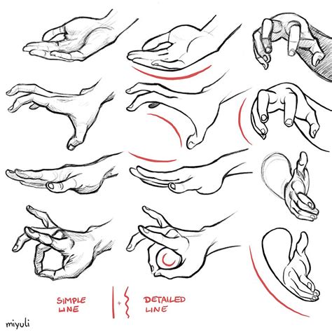みゆりmiyuli on twitter hand drawing reference 3d drawing techniques