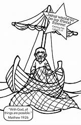 Fishers Disciples Catching Pescador Colorear Ocupaciones Loaves Casts Feeds Colo Vbs Demons Nets Getdrawings Kramas Wickedbabesblog sketch template