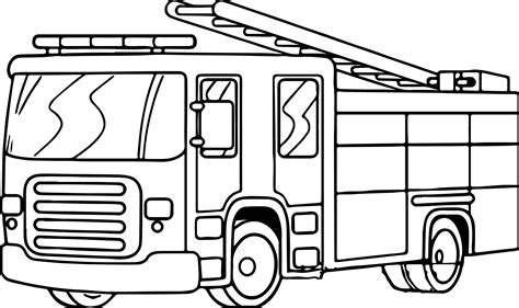 printable fire truck colouring pictures thiva hellas