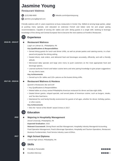 teenager resume examples templates  writing tips