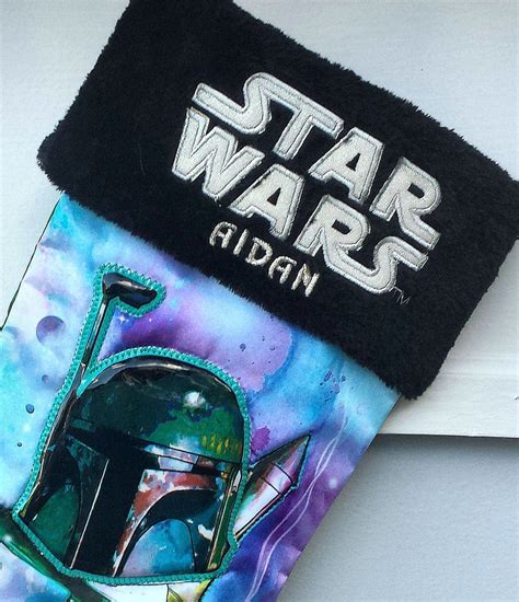 Star Wars Christmas Stockings Yoda Darth Vader Boba Fett Officially