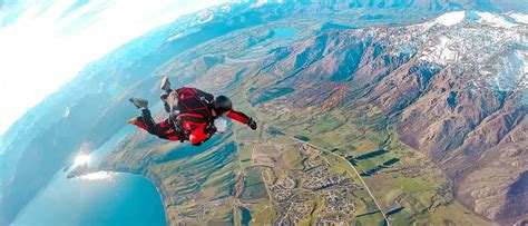 queenstown skydiving  feet high   zealand
