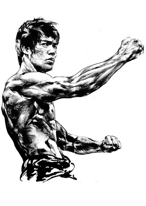 bruce lee vector  laser engraving  vector bruce lee bruce lee