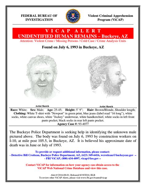 john doe buckeye arizona — fbi