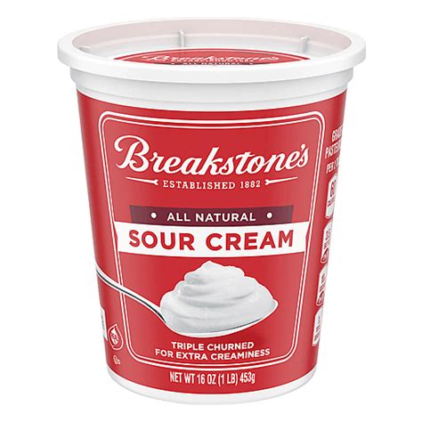 breakstones  natural sour cream sour cream foodtown